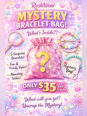 5 Pieces Mystery Bracelet Grab Bag